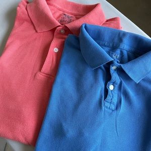 GAP polo cotton shirts tops blue orange red